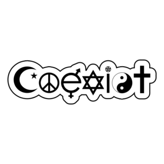 Coexist Sticker